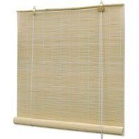 OEM Estor Enrollable De Bamb&uacute; Natural, 80 X 160 Cm - Crezuo