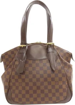 Louis Vuitton Damier Canvas Ebene Damier Canvas Tote Bag (Pre-Owned)