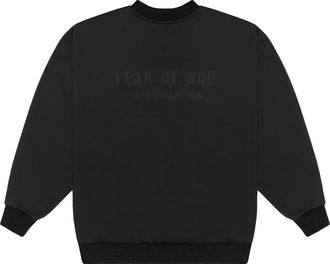 Fear of God Back Logo Crewneck Sweatshirt Black FOG-FW19-64