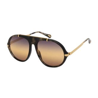 Chlo&eacute; Ovale zonnebril - Dames - Accessoires - Bruin - Maat: 58 MM