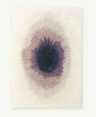 Novatrend Alfombra moderna tejida plana Violeta Diam 240 cm