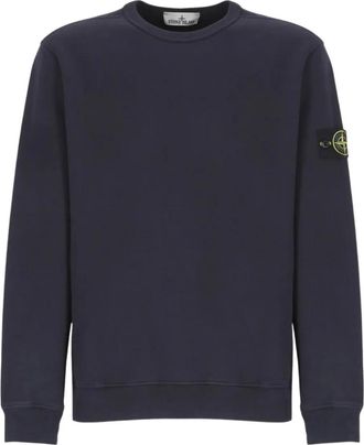 Stone Island Compass-badge sweatshirt - Blauw
