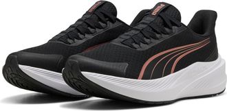 Puma Laufschuh PUMA DASHER LITE SLIPTECH, Gr. 37,5, puma schwarz, rose gold, puma wei&szlig;, Textil, Schuhe Laufschuh, mit leicht profilierter Gummilaufsohle, m