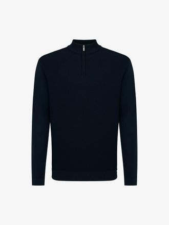 Gentiluomo Turtle Half Zip | Donkerblauw
