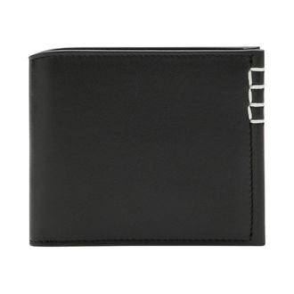 J.W.Anderson Loafer Bi-Fold Portemonnee - Heren - Accessoires - Zwart - Maat: ONE Size Leer