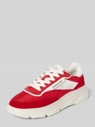 Copenhagen Sneaker mit Label-Print in Rot, Gr&ouml;&szlig;e 37