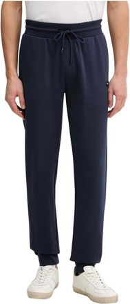 Hackett Broeken, Heren, Blauw, L, Katoen, Jogger Trainingsbroeken