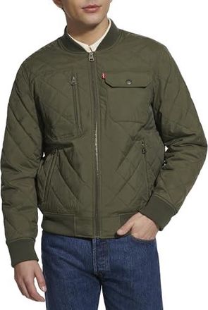Levi's quilted bomber jacket online
