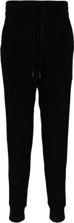 Tom Ford Black Cotton Track Trousers Elasticated Ankles