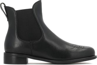 Kazar Leren Chelsea Boots - Dames - Chelseaboots - Zwart - 37 EU - Leer - Schoenen