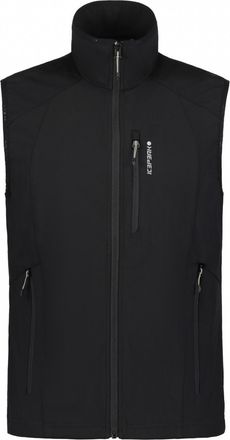 Icepeak Softshellweste ICEPEAK BOGATA, Herren, Gr. 48, schwarz, Softshell, Obermaterial: 100% Polyester, Westen Softshellweste, wasserabweisend, windabweisend
