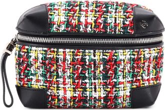 Chanel Street Allure gewatteerde tweed heuptas - Zwart