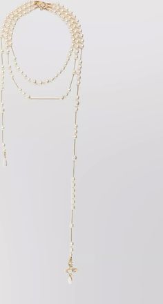 Vivienne Westwood multi-strand pearl necklace adjustable length