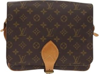Louis Vuitton Pre-owned Cross Body Bags, female, Brown, Size: ONE SIZE Pre-owned Vintage Monogram Shoulder Bag