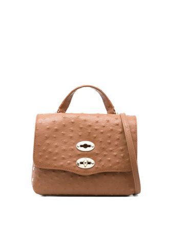 Zanellato Womens Postina Baby Bag In Cactus Leather Handbag