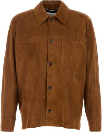 Saint Laurent Brown Regular Overshirt