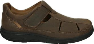 Str&ouml;ber Schoenen, Heren, Bruin, 43 1/2 EU, Maurice 86030H Sandal