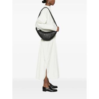 Christophe Lemaire Small Croissant Bag In Leather
