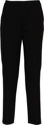 Ql2 Quelledue Lange Chino Broeken - Dames - Straight fit broeken - Zwart - XL - Broeken