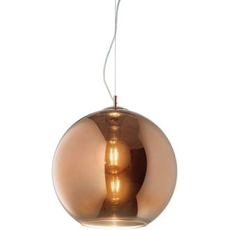 Ideal Lux Ideal Lux - Nemo - 1 Light Small Dome Ceiling Pendant Copper, E27