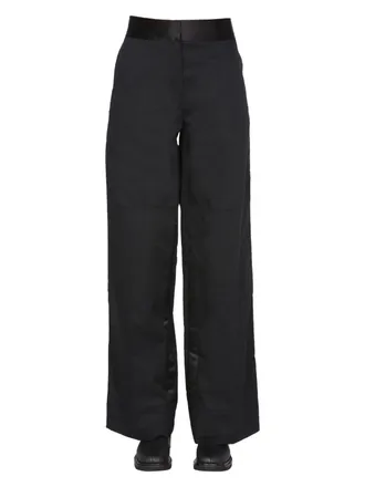 パンツ RAF SIMONS Women Straight Pants 212W360 BLACK Classic Straight Pants - Black – Feature