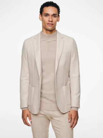 Gentiluomo Beige colbert Bergomi