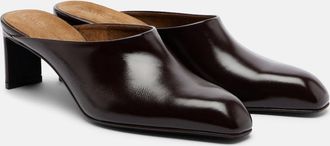 Khaite Colt leather mules