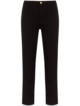 Frame Denim Jeans dritti Le High - Nero