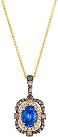 Le Vian Ladies Tanzanite Pendant Necklace set in 14K Honey Gold FRBY 16
