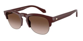 Giorgio Armani AR8238F Asian Fit 622113 Mens Sunglasses Burgundy Size 53