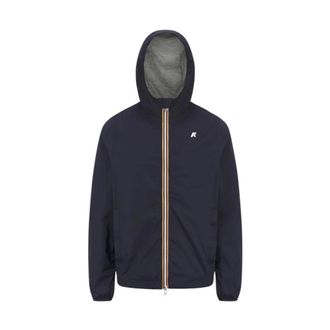 K-Way Jack Stretch Nylon Jersey - Heren - Regenjassen - Blauw - 3XL - Nylon - Jassen