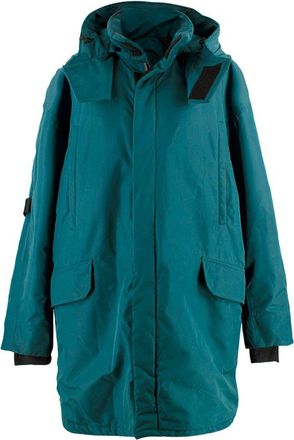 Raf Simons x Templa Turquoise Parka Coat Size L