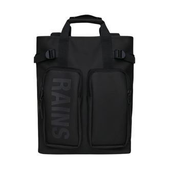 Rains Texel Backpack - - Bags - Uomo - Nero - ONE SIZE