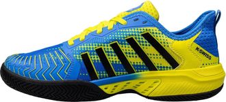 K-Swiss Mens Pickleball Supreme Shoes In Brilliant Blue/optic Yellow