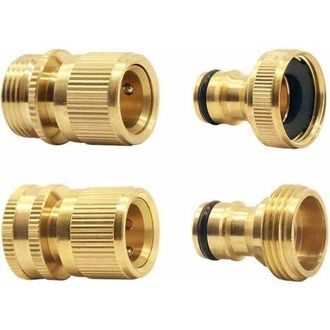 OEM Conector R&aacute;pido De Lat&oacute;n Para Manguera De Jard&iacute;n, Conector R&aacute;pido Para Extremo De Manguera, Kit De Conexi&oacute;n De Boquilla Para Manguera De Jard&iacute;n, Racor