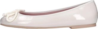 Pretty Ballerinas Rosario Patent Ballerina - Dames - Ballerinas - Wit - 38 EU - Leer - Schoenen