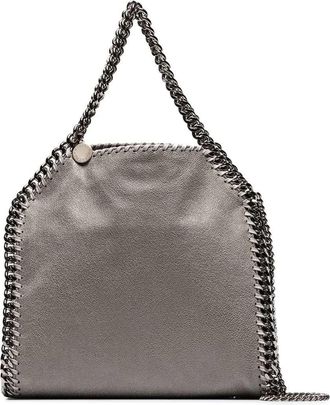 Stella McCartney Stella McCartney Falabella Mini-Tragetasche mit Kettenbesatz