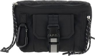 A.P.C. Belt Bag In Durable Technical Ripstop Fabric With Adjustable Belt