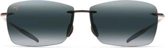 Maui Jim Lighthouse Zonnebrillen - Heren - Zonnebrillen - Zwart - 63 MM - Nylon - Accessoires