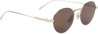 Celine Sunglasses, female, Yellow, Size: ONE SIZE Metal Frame 28 Sunglasses