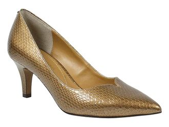 J. Reneé Abigaile Womens Shoes Oro Snake Print : 9.5 M (B), Textile
