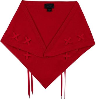 Simone Rocha Donna, Accessori, Rosso, Taglia unica, new