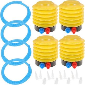 OEM Juego De 4 Bombas De Pie, Bomba Port&aacute;til Para Botes Inflables Y Bomba Para Globos, Ideal Para Colchones De Aire Y Balones Deportivos