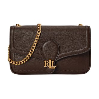 Ralph Lauren Bradley Portafoglio a Catena - Grande - - Bags - Donna - Marrone - ONE SIZE