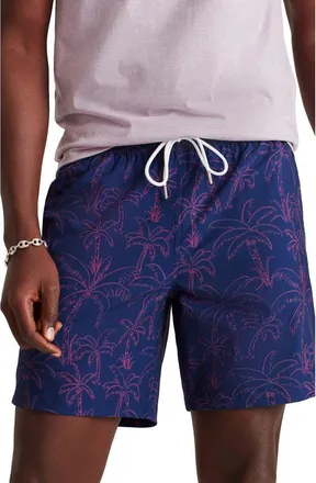 Bonobos Riviera Palmtastic Swim Trunks at Nordstrom, Size Xx-Large