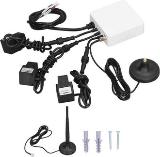 OEM Medidor De Energ&iacute;a Trif&aacute;sico De 4 Hilos Para Transformador De Corriente De Pinza Inteligente Zigbee, Monitor De Electricidad Dom&eacute;stica De 100-240 V