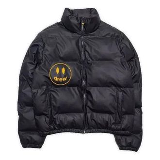Drew House Mascot Puffer Jacket Black DR-FW21-120
