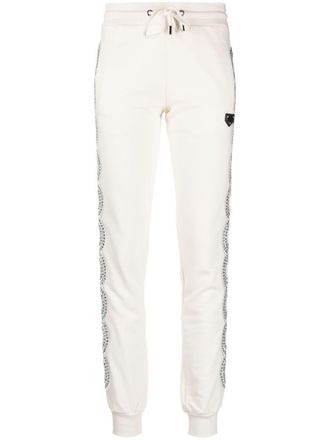 Philipp Plein Katoenen joggingbroek - Wit