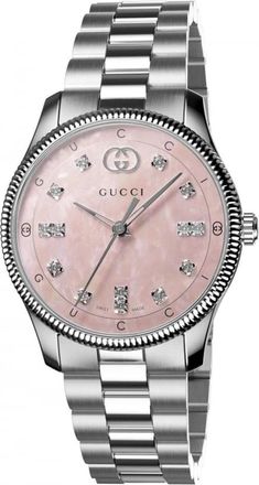 Gucci Ya 1265062 Horloge - Dames - Horloges - Grijs - ONE Size - Accessoires