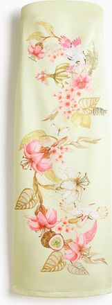 H&M Bandeau-Kleid - Gelb/Gebl&uuml;mt